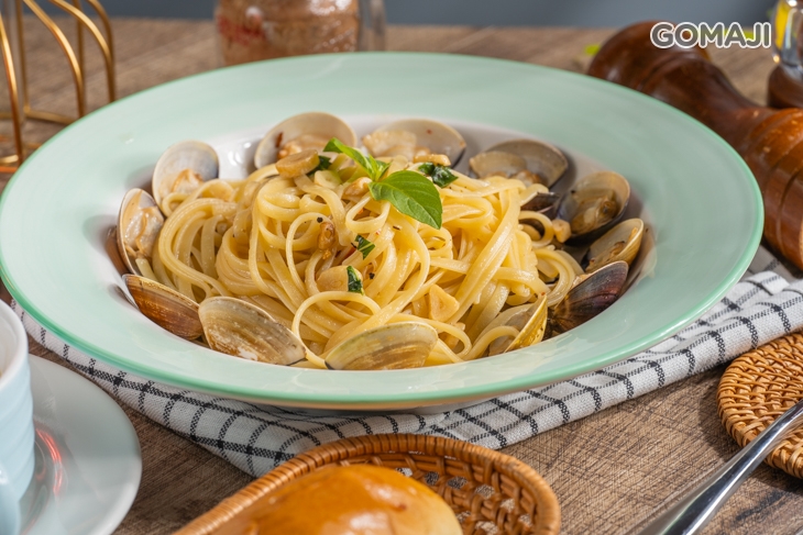 白酒蛤蜊義大利細扁麵