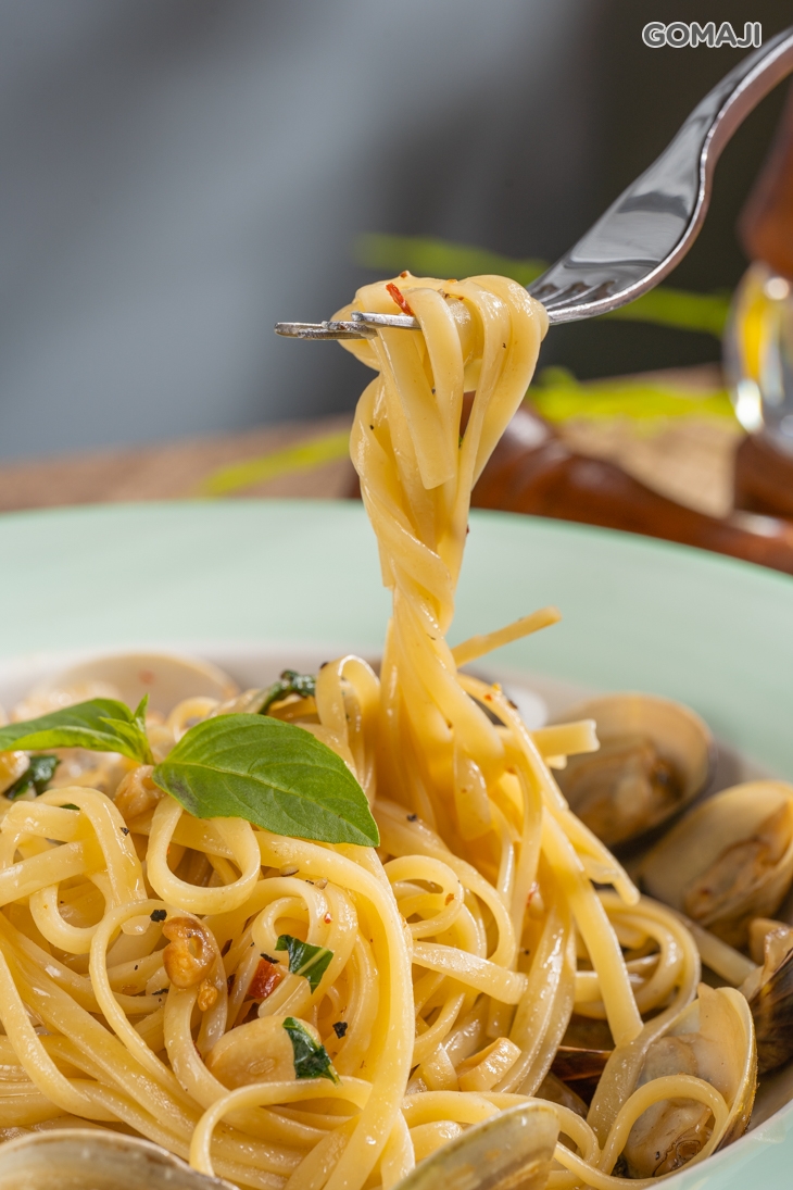 白酒蛤蜊義大利細扁麵