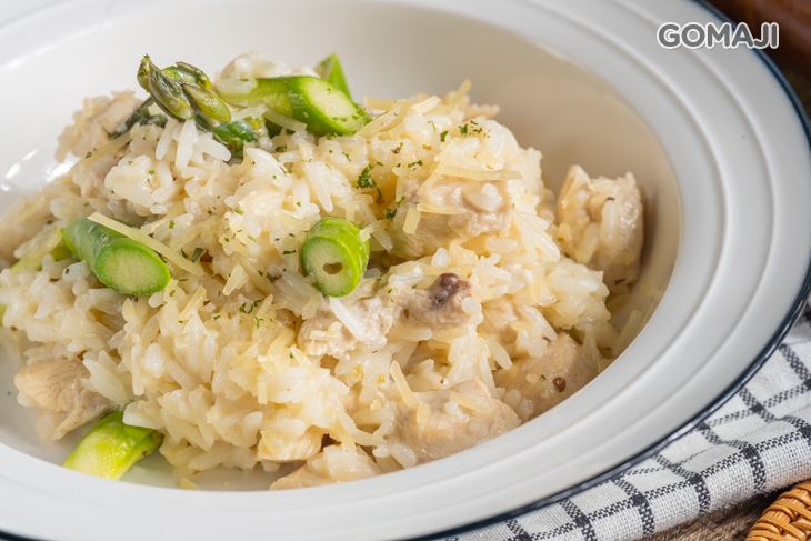 雞肉蘆筍燉飯
