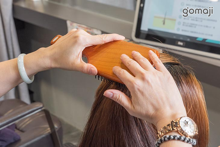 木梳SPA按摩梳髮