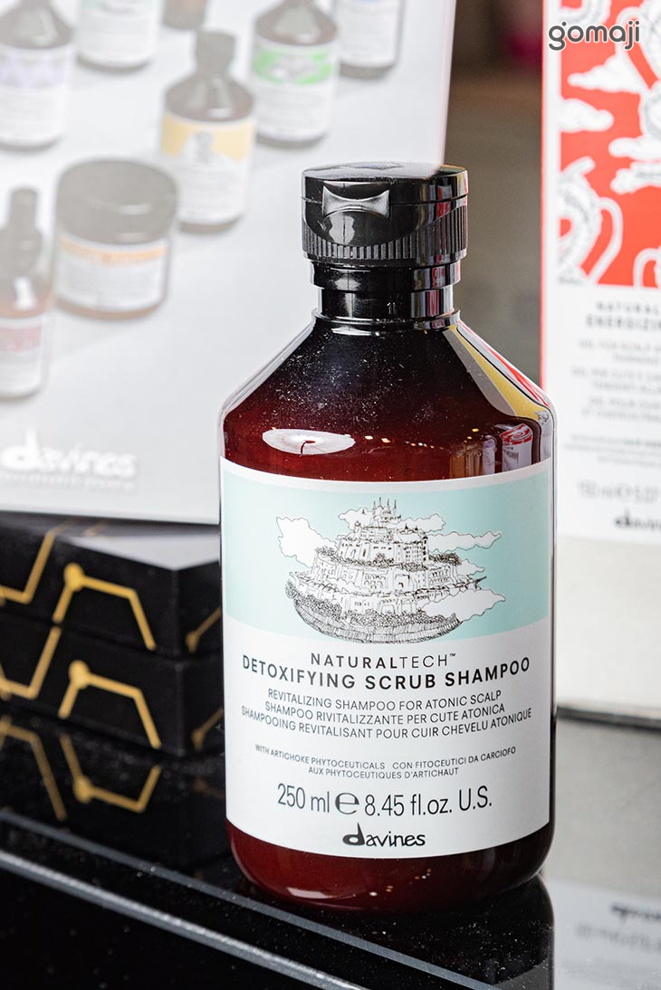 頭皮專用去角質霜塗抹+按摩軟化深層老廢角質