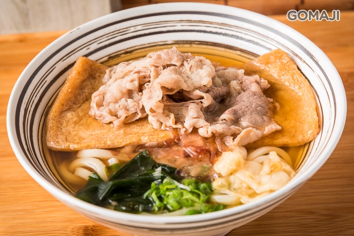 牛肉豆皮烏龍麵
