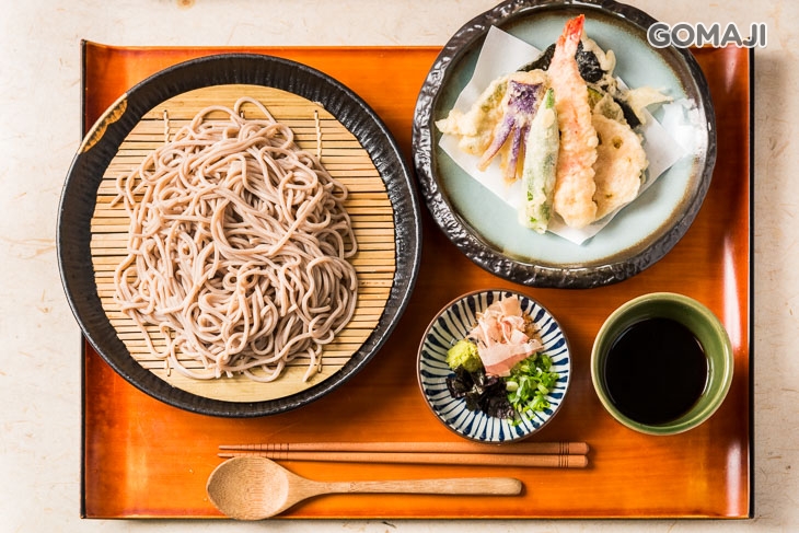 天竹簍蕎麥麵