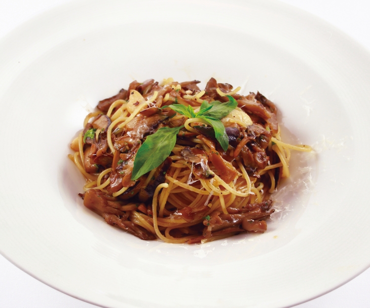 蒜香綜合野蘑菇義大利麵