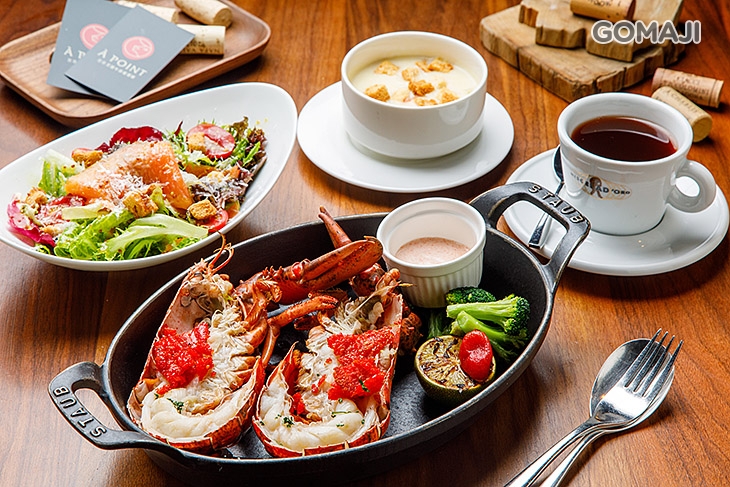  B.美國波士頓活龍蝦(整隻)套餐 