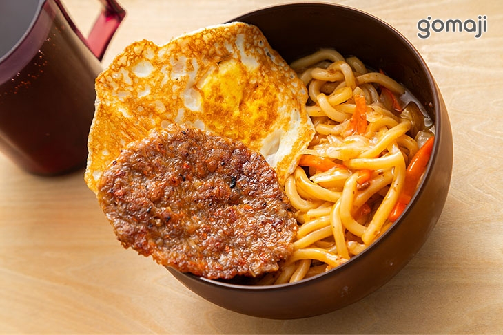 日式照燒炒烏龍麵