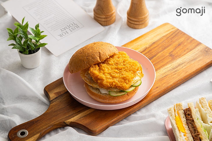 原味卡拉雞腿全麥漢堡