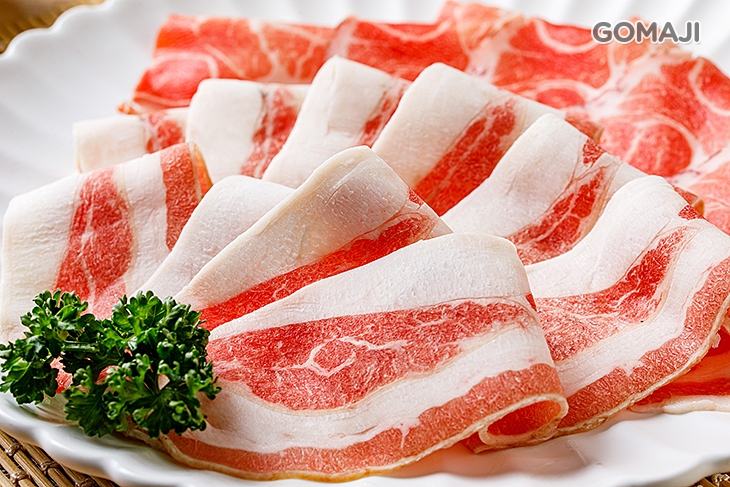 肉肉雙拼(霜降牛五花+盤克夏豬)