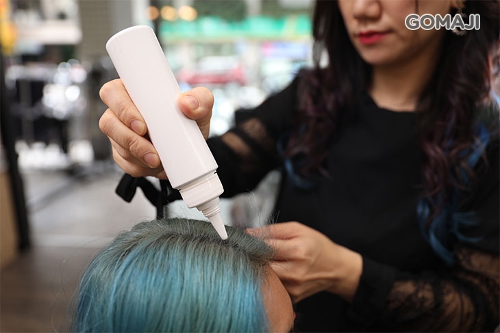 頭皮去除老廢角質淨化毛孔