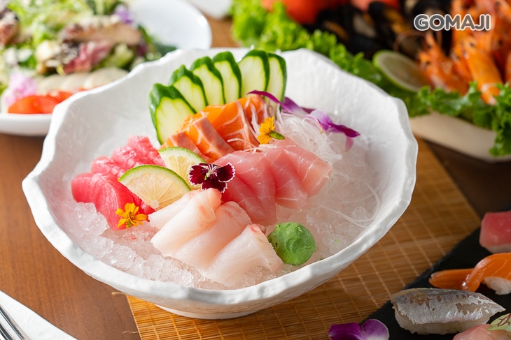 新鮮生魚片