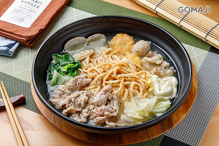 現煮豬肉鍋燒麵(雞絲麵)