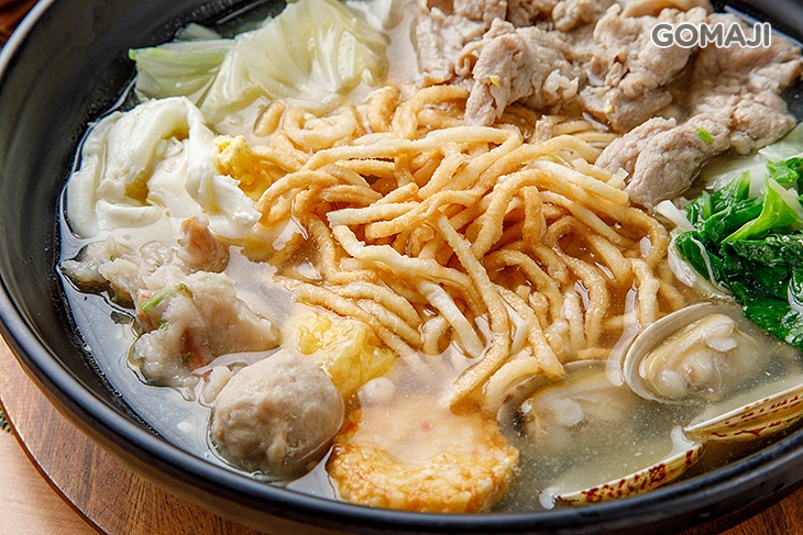 現煮豬肉鍋燒麵(雞絲麵)