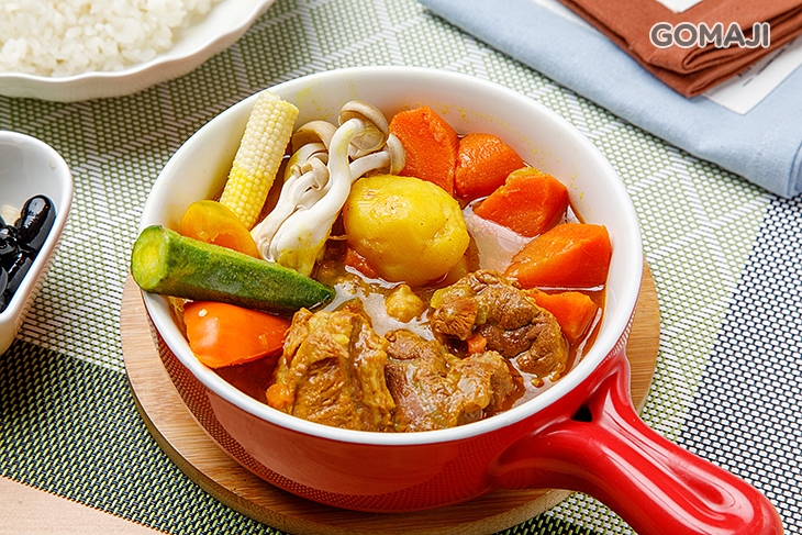 咖哩牛腩腱飯一份