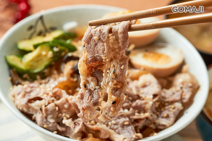雪花牛肉丼飯