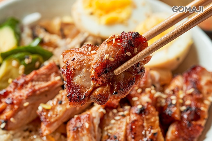 雞腿肉丼飯
