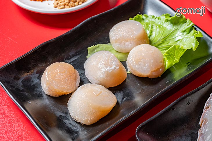 干貝&龍蝦身&牛肚&燒椒皮蛋