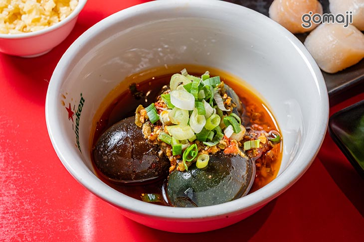 干貝&龍蝦身&牛肚&燒椒皮蛋
