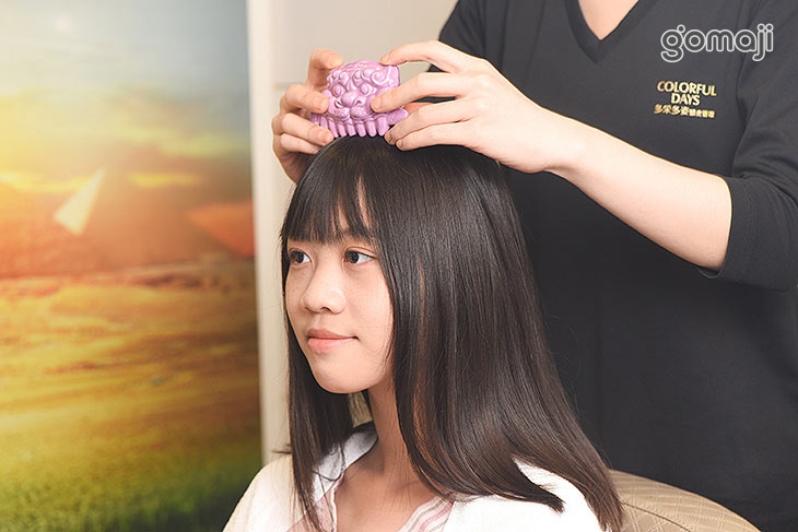 芳香精油舒緩緊繃頭皮